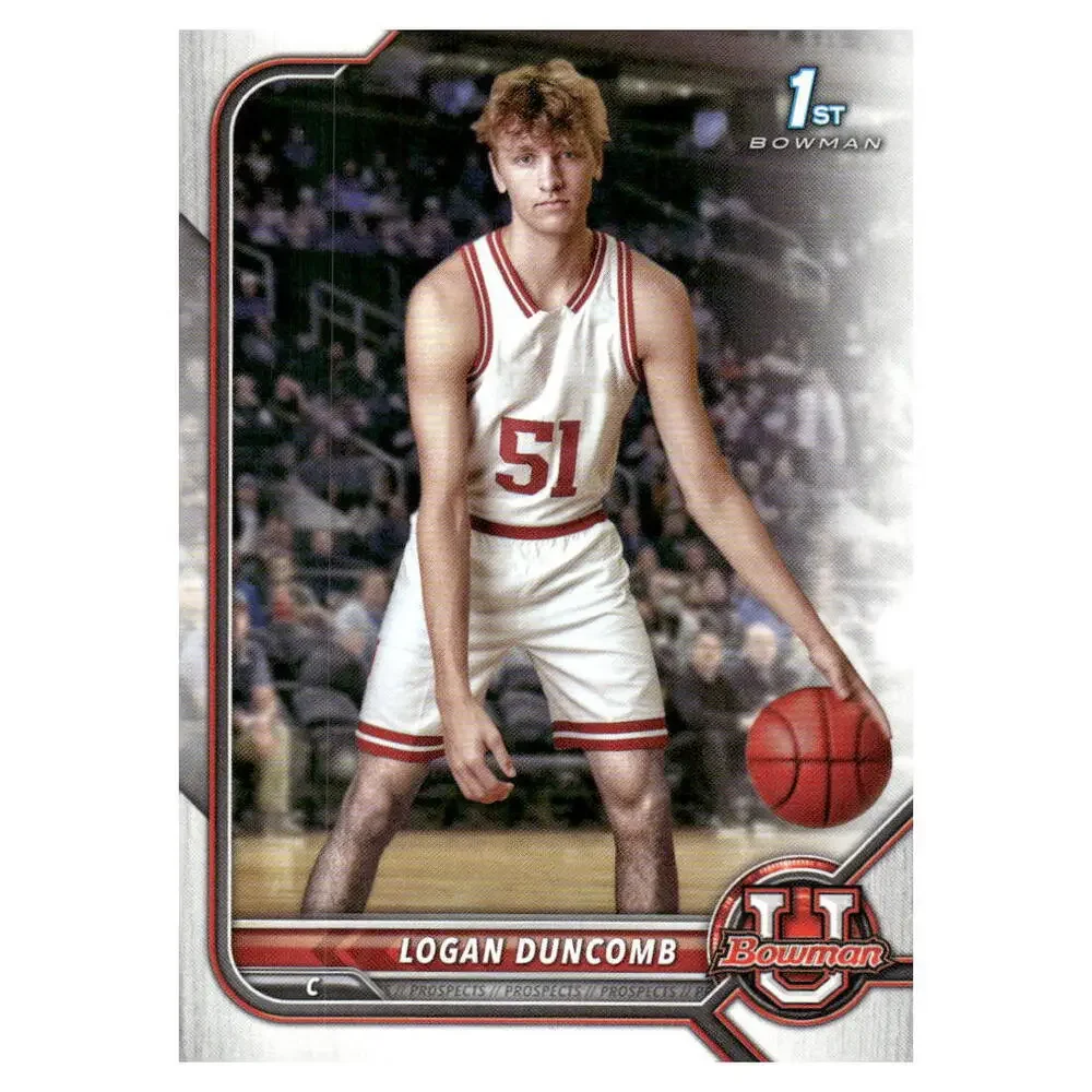 2021-22 Bowman University #16 Logan Duncomb
